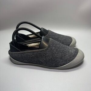 MAHABIS Classic W's Wool shearling lined slippers Light grey 38‎ US 7.5 EUC
